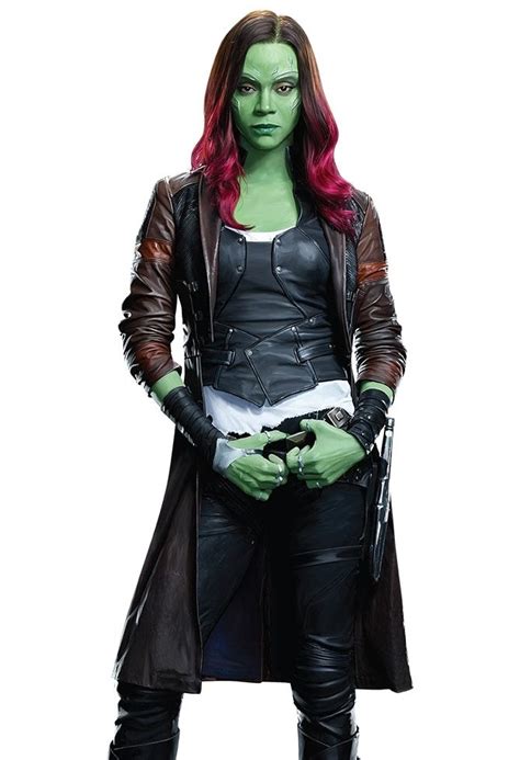 Zoe Saldana Gamora Costume