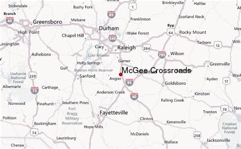 McGee Crossroads Weather Forecast