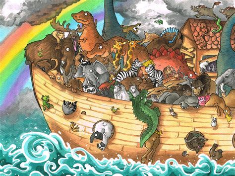 Noah's ark by frowzivitch on DeviantArt