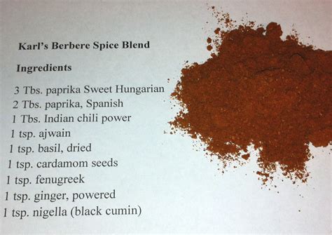 Karl’ s Berbere and Mekelesha Ethiopian Spice Blends | Jabberwocky Stew