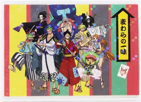 STRAW HAT PIRATES - One Piece NAGATANIEN collab Card $17.00 - PicClick