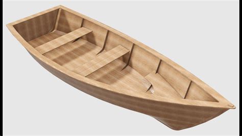 Design of a small boat full length - YouTube