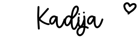 Kadija - Click Baby Names