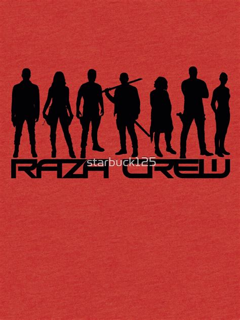 "Dark Matter - Raza Crew Silhouettes " T-shirt by starbuck125 | Redbubble