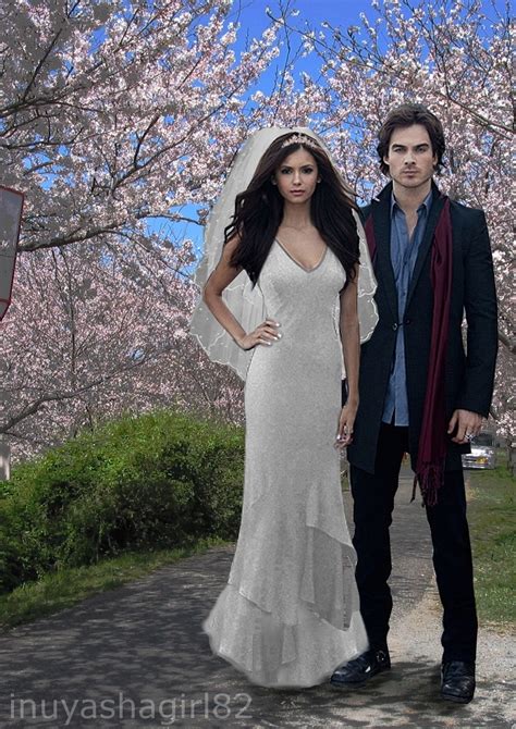 My Delena-wedding Fanart - Damon & Elena Fan Art (16801218) - Fanpop