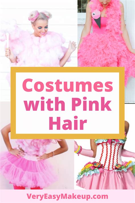 Halloween Costumes with Pink hair and Cosplay for Pink Hair.