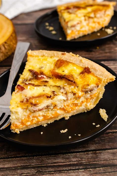 Bacon Cheddar Quiche Recipe