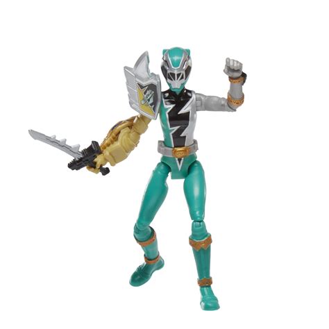 Buy Power Rangers Dino Fury Green Ranger with Sprint Sleeve 6-Inch Action Figure Toy with Dino ...