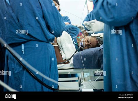 Gastroenterologist performing GI Endoscopy procedure in Super Stock ...