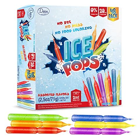 Ices Popsicles Frozen Ice Pops - Fruit Flavor Popsicle - Ice Pops Bulk ...