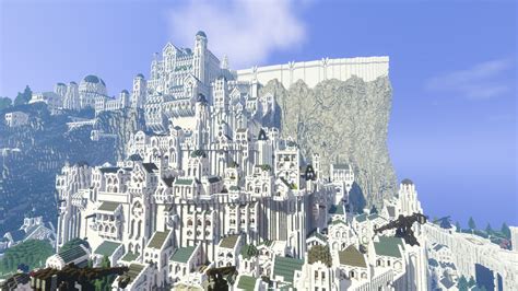 Minas Tirith built in Minecraft by Afotai on DeviantArt