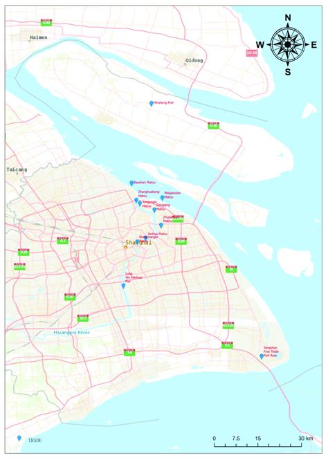 Map of Shanghai Port. | Download Scientific Diagram