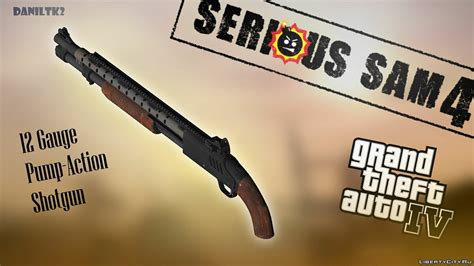 New weapons for GTA 4: 518 weapon mods for GTA 4