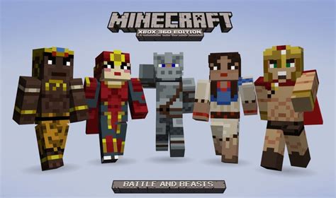 Minecraft Xbox 360 Edition Battle And Beasts Skin Pack Coming Wednesday | CINEMABLEND ...