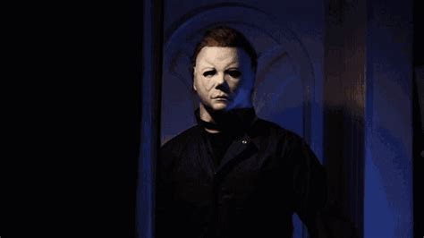 Michael Myers Door Gif