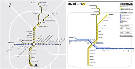 Transit Maps: Submission – Unofficial Map: MARTA Rail, Atlanta Redesign ...