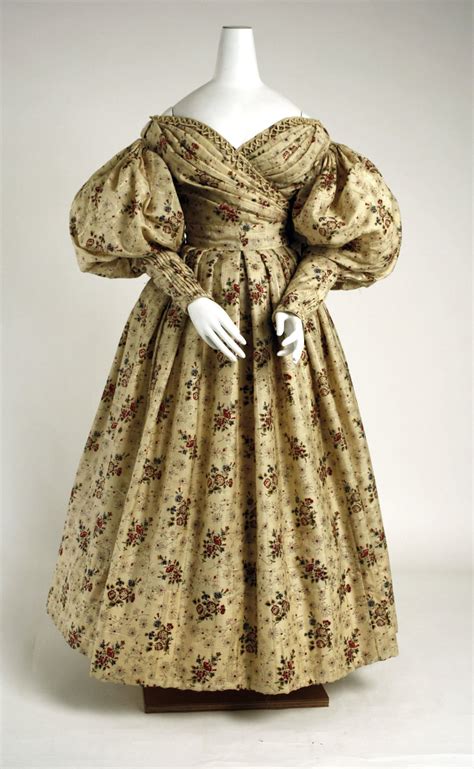 afternoon dress circa 1835 The Met | 1830s fashion, Historical dresses ...