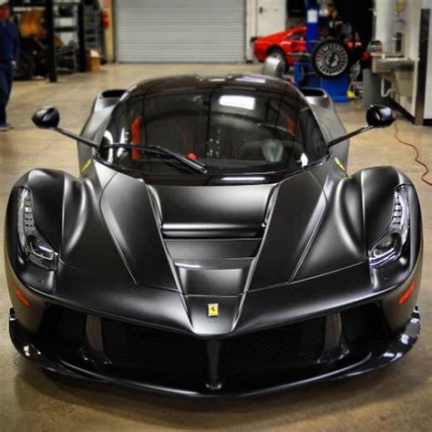 World’s First Matte Black Ferrari LaFerrari Is Superhero Madness ...