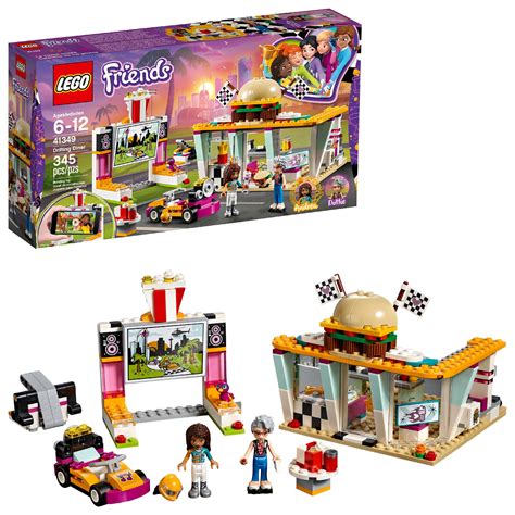 LEGO Friends Drifting Diner 41349 Building Set (345 Pieces) - Walmart ...