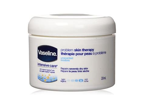 VASELINE Problem Skin Therapy Unscented Moisturizer Cream, 220 ml ...