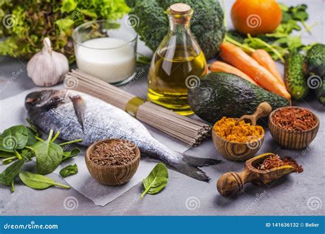 Pagano diet food mix stock photo. Image of ingredients - 141636132