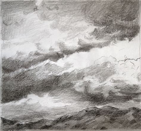 Drawing Clouds With Pencil at PaintingValley.com | Explore collection of Drawing Clouds With Pencil