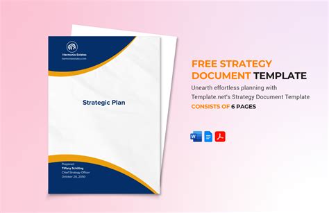 Free Strategy Document Template - Download in Word, Google Docs, PDF ...