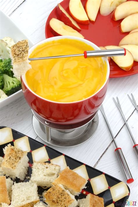 Cheddar Cheese Fondue - Quick and Easy Fondue Recipe