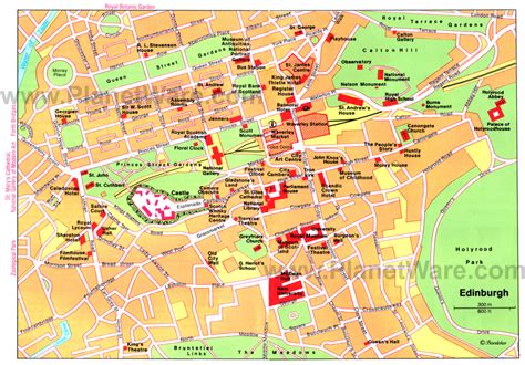 Large Edinburgh Maps For Free Download And Print | High-Resolution pertaining to Edinburgh ...