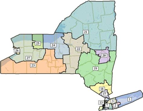 Map Of New York Congressional Districts | Zip Code Map