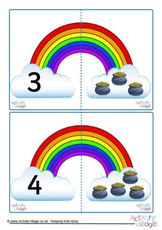 Rainbow Number Bonds Posters to 5
