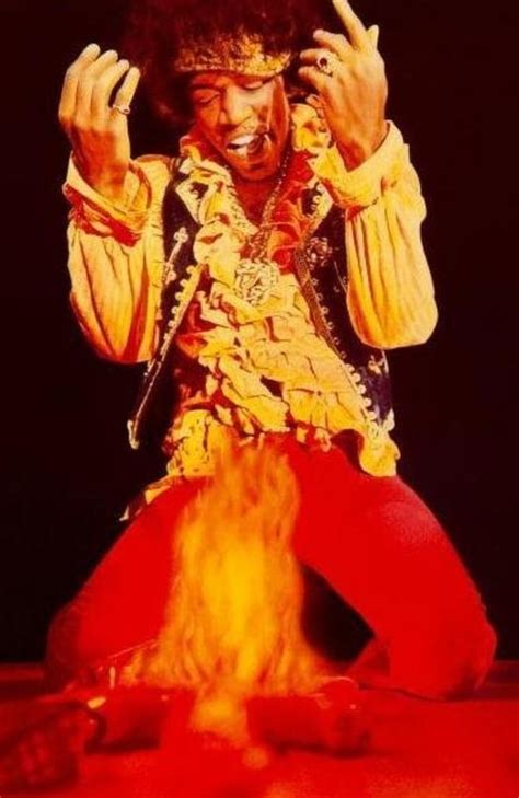 The night guitar legend Jimi Hendrix set fire to his career | The ...