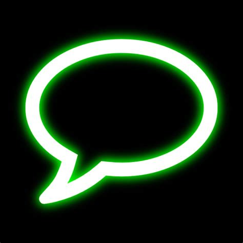 iMessages neon icon | App icon, Iphone photo app, Iphone wallpaper logo