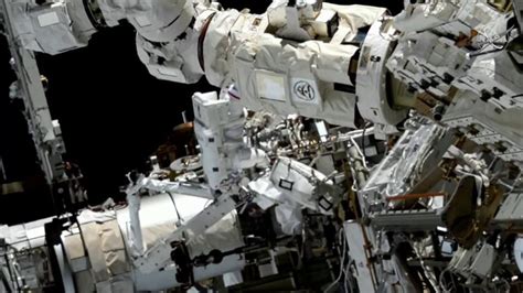 Watch astronauts complete the first spacewalk of the year | Fox Weather