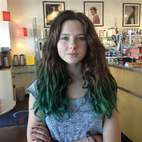 The Green Hair is Part of the Strategy - Jessica Gottlieb