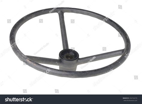 New Tractor Steering Wheel Isolated On Stock Photo 254152219 | Shutterstock