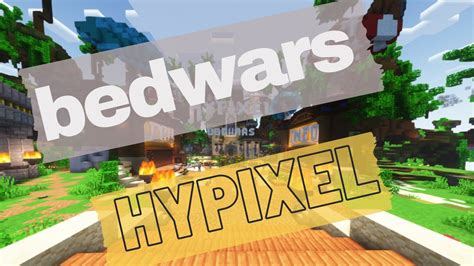 bedwars sur hypixel #1 - YouTube