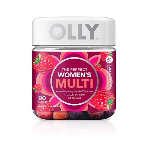 OLLY Perfect Women's Multivitamin Gummy Supplement with