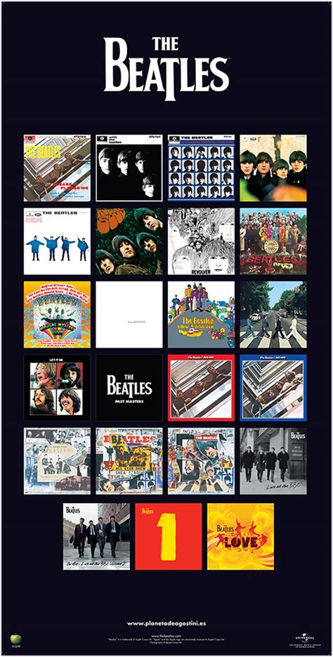 Los 23 discos de The Beatles, recopilados en "The Beatles Vinyl ...