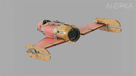 Digital Shipyard - Shin Hati's Starfighter - Star Wars Ahsoka