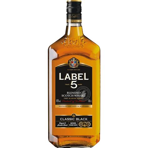 Label 5 Classic Black Blended Scotch Whisky