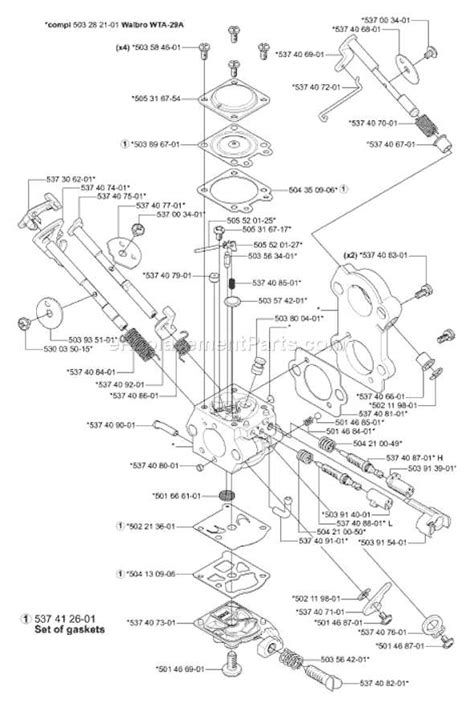 Husqvarna 55 Rancher Carburetor Breakdown