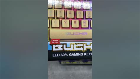 5 Below Gold Limited Edition Bugha Keyboard - YouTube