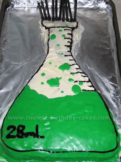 Fun Cake Designs for a Science Party