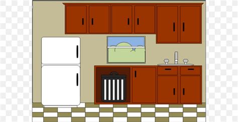 Kitchen Cabinet Furniture Clip Art, PNG, 600x421px, Kitchen, Area ...