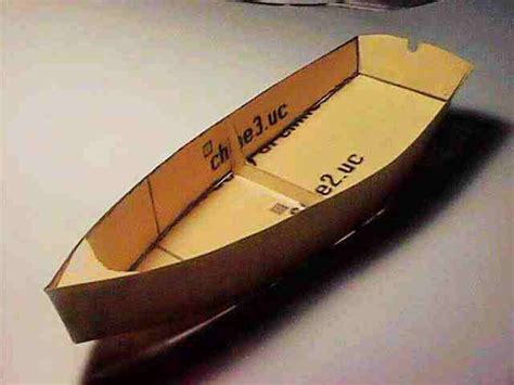 how to build a model boat from balsa wood - simple row boat plans