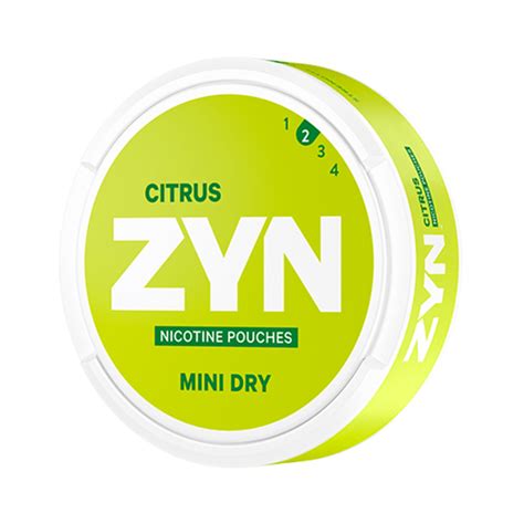 ZYN Citrus 3 mg - MyNicco - Nicotine Pouches online