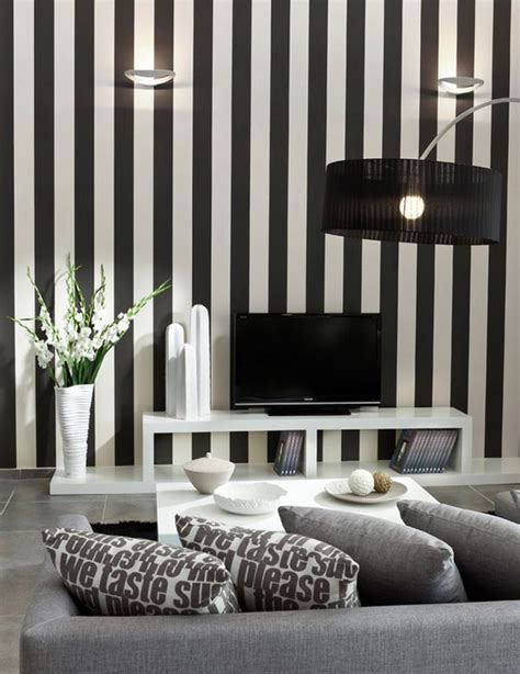 Bold and Beautiful Black and White Stripes in Every Room | Striped ...