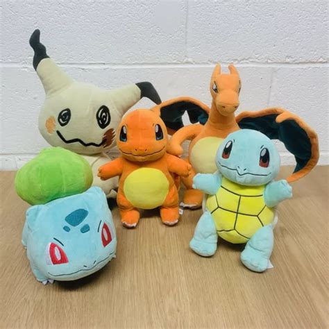 OFFICIAL WCT POKEMON Plush Soft Toys Bundle Charizard, Charmander ...