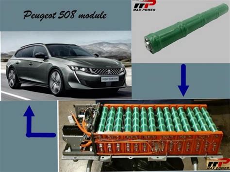 201.6V NIMH HEV Car Battery PEUGEOT 508 4.8V Module